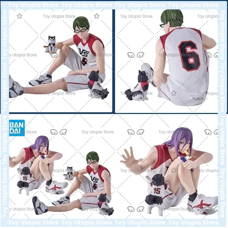 Figura Coleccionable de Anime de Bandai Kuroko no Basket Last Game, Murasakibara Atsushi, Midorima Shintaro, en Stock