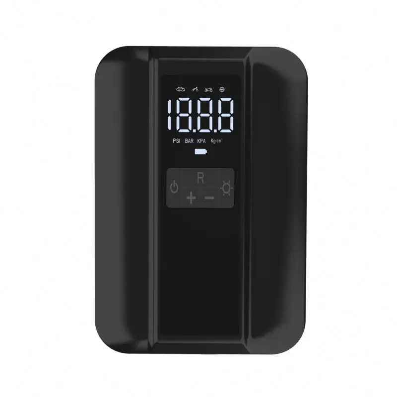 Portable Wireless Electric Air Pump Multifunctional Car Tire Inflator 12v tires inflators with LCD display