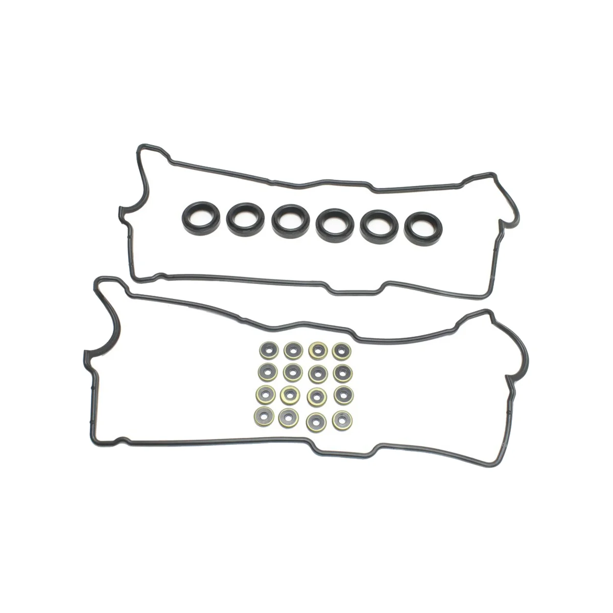 Penutup katup Gasket Set 3VZFE 5VZFE untuk Toyota Tacoma Tundra Camry T100 Lexus 3.0 3.4 1992-2004 tabung busi segel