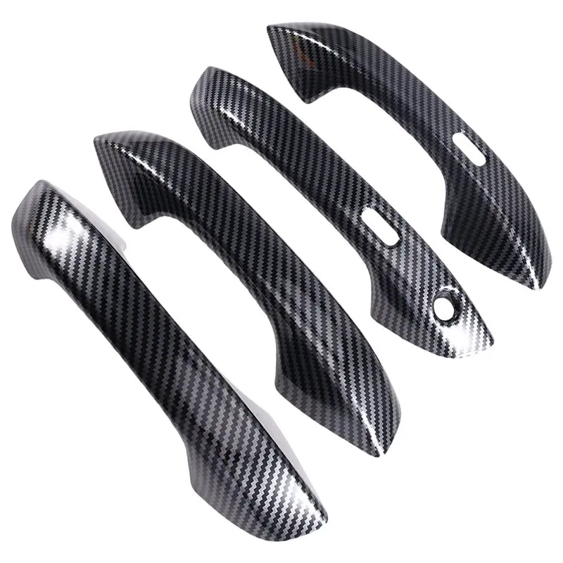 A84E-Protective Cover Sticker Trim Styling For Car Exterior Door Handles For Golf 8/ID. 3 2021-2025 2