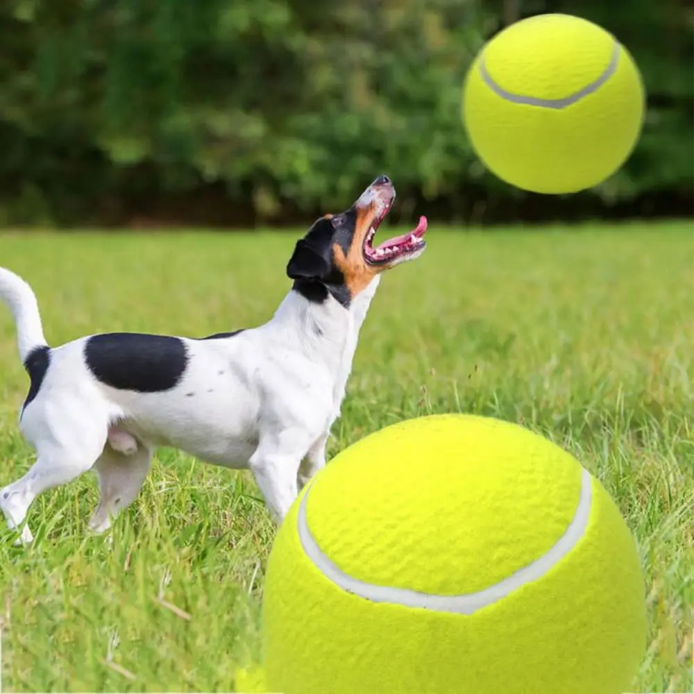 

1PC Durable Interactive Bite resistant Inflatable Tyre Pump Dog Tennis Ball Dog Tooth Grinding Ball Puppy Chewing Toy Pet Toys