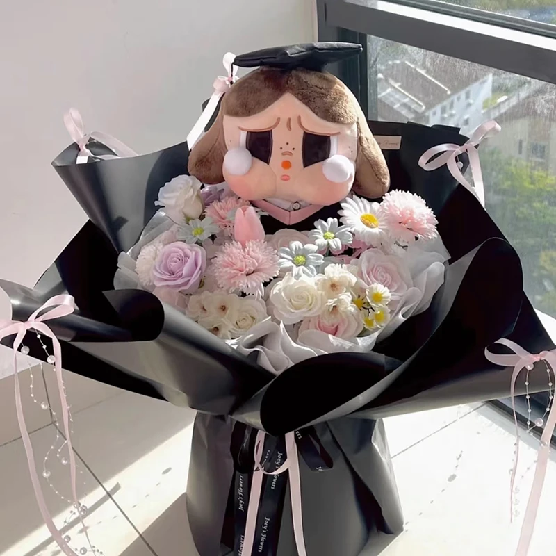 

Crybaby Sunset Concert Anime Action Figure Guess Bag Ornament Figurines Home Decor Desktop Dolls Model Girls Gift