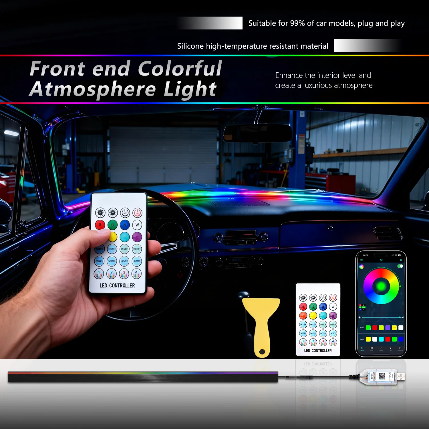 แถบยางกันเสียงสำหรับแผงหน้าปัด - Car Accessories Sound System บทวิจารณ์และราคา