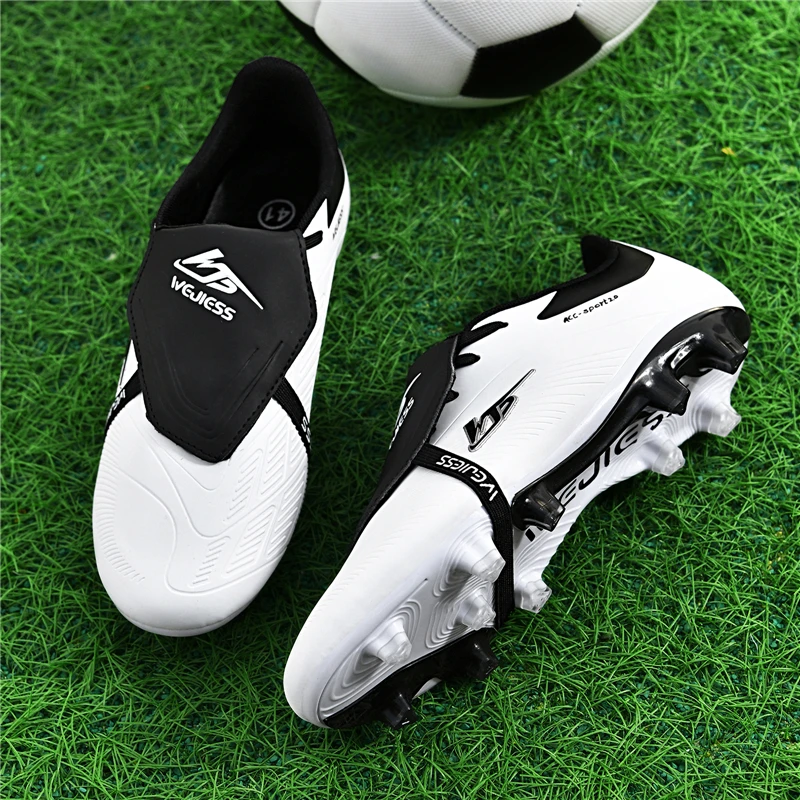 W20 High Quality Mens Soccer Shoes Non-Slip Turf Soccer Cleats for Kids TF/FG Training Football Boots Chuteira Campo size35-45