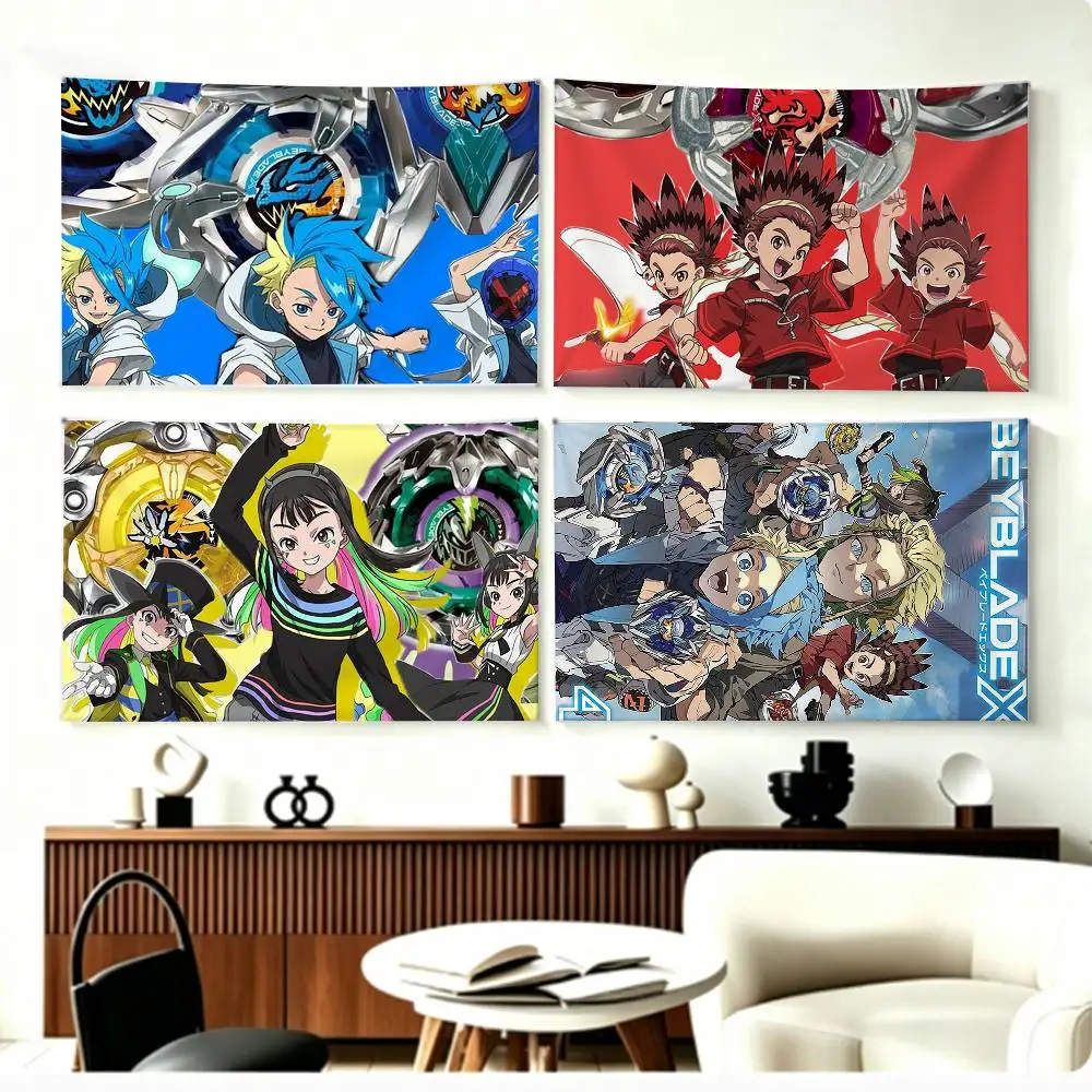 COOL Anime B-BEYBLADE X   With Photos And Text, For Birthday, Wedding, Halloween, Christmas, Party