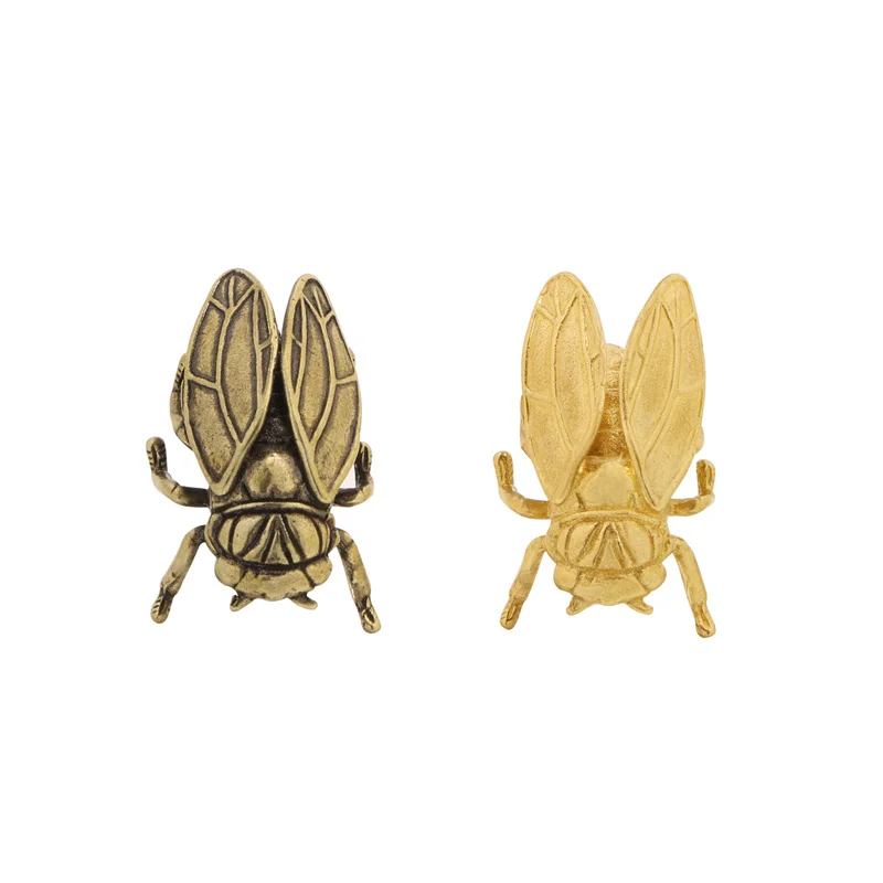Brass Beetle Drawer Wardrobe Pulls Insect Cabinet Door Handles Furniture Pulls Decorative Closet Dresser Knobs Gold Animal Knob