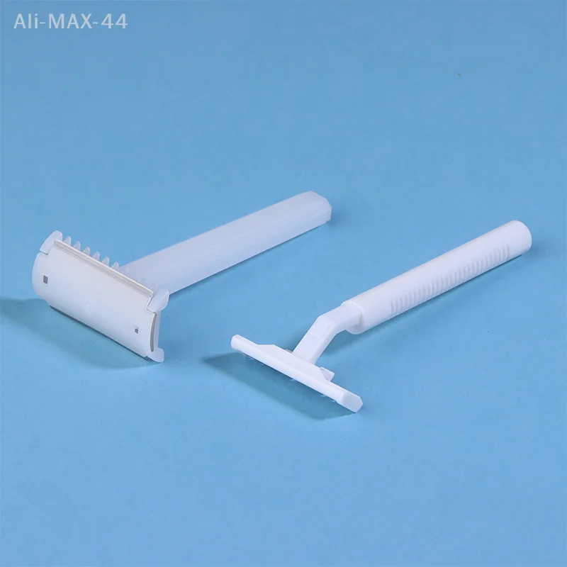 10Pcs Medical Disposable Razors For Women Men's Sanitary Shaver 1 Or 2 Layer Sharp Stainless Blade Hair Remove Tool