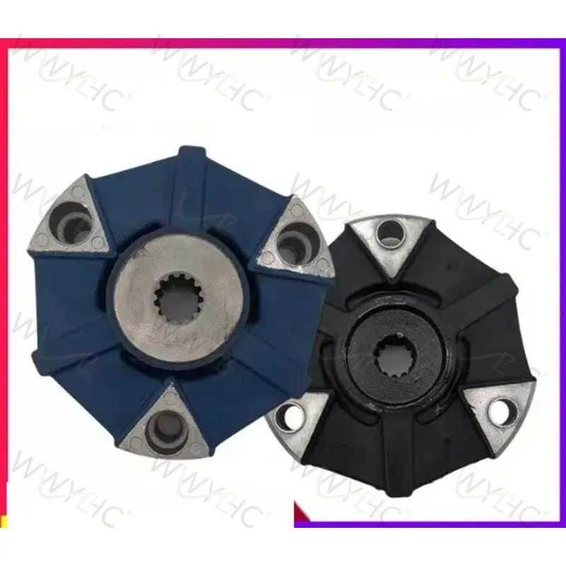 Hydraulic Pump Rubber Coupling Connection Disk Replacement Excavator Engine Spare Parts Fit 25 30 45 50 155 161