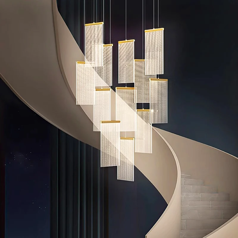Nordic home decor dining room Pendant lamp lights indoor lighting stair lamp hanging light chandelier lamps for living room