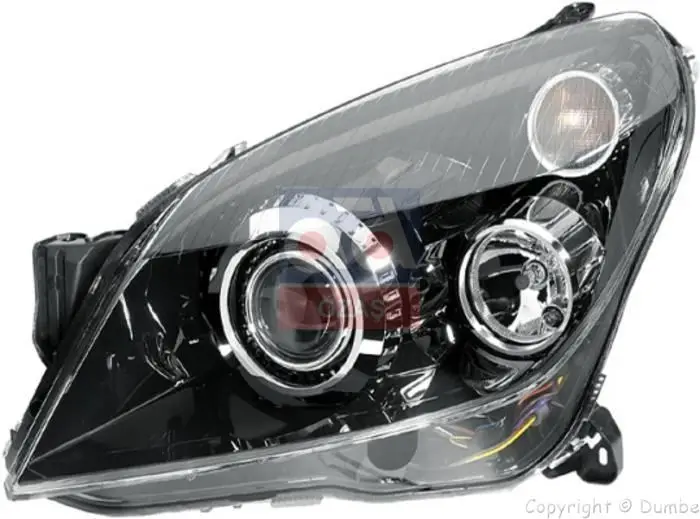 

1 ZS008710321 interior headlight right 04 ath + EL + MT "x-ENON" FUME"