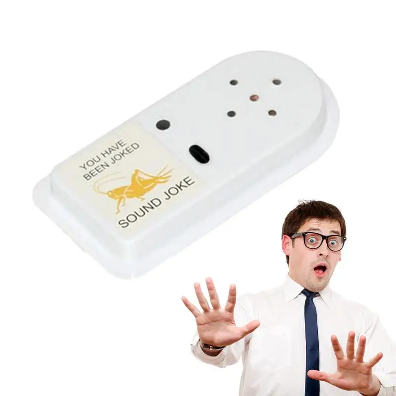 إعلانات صانع الضوضاء أجهزة المزح الصغيرة التصفير عدة أشهر الكريكيت الصوت المزحة للأطفال الكبار هالوين زملاء العمل الكمامات #3