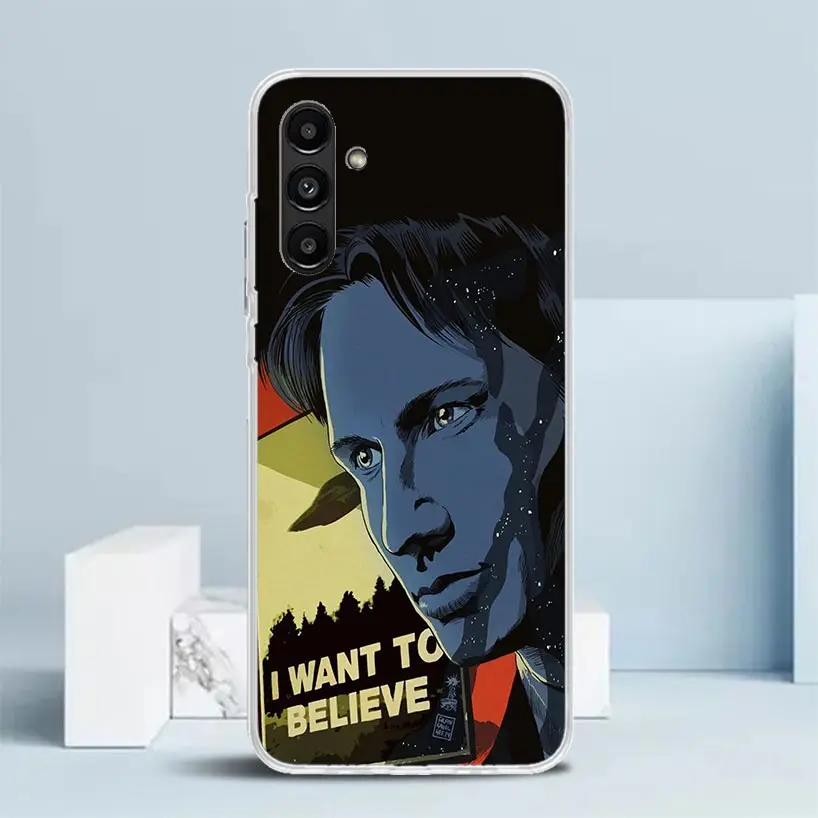 The X Files I Want to Believe Phone Case For Samsung Galaxy A55 A54 A52 A53 A15 A14 A12 A13 A25 A24 A22 A23 A35 A34 A32 A33 A04S