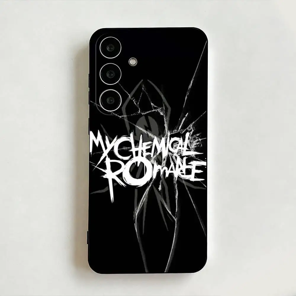My Chemical-L R-Romance  Black Shell Phone Case For Samsung Galaxy A73,A72,A71,A70,A53,A52,Cover Others Soft