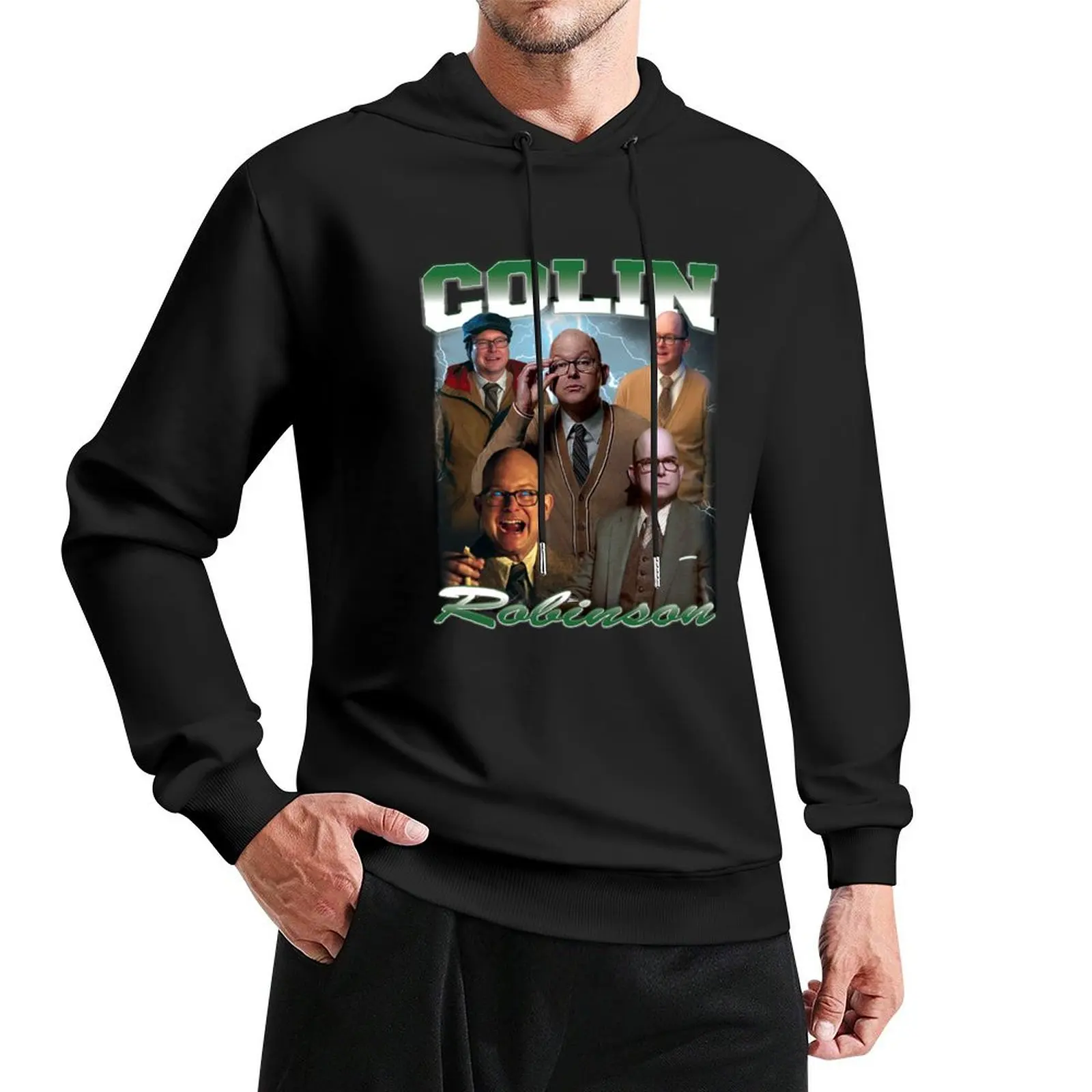 

Colin Robinson 90's Design Pullover Hoodie men clothing streetwear men men wear anime clothing tracksuits