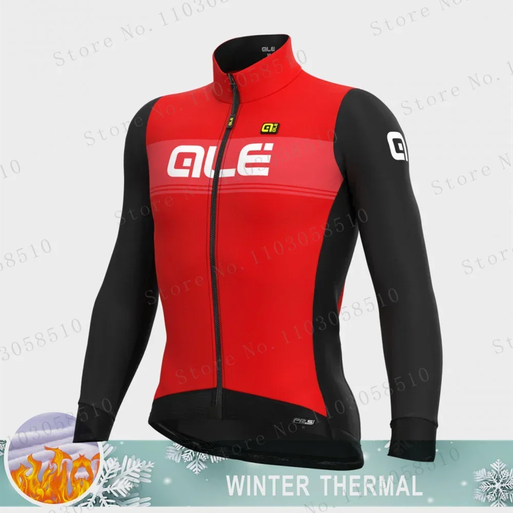 AIE Cycling Wear Winter Wool Jacket Men Cycles Clothes Thermal Fleece Long Sleeve Shirt Maillot Ciclismo Mountain Bike Clothing