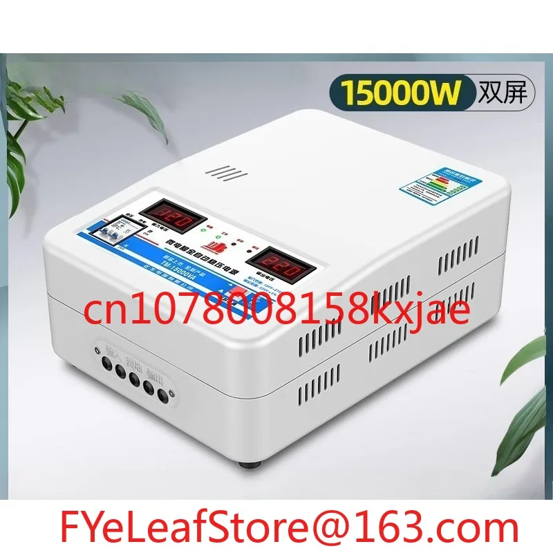 

Voltage Regulator 220v Household High Power 15000wconditioner Special Voltage Regulator Automatic Commercial Voltage Stabilizer
