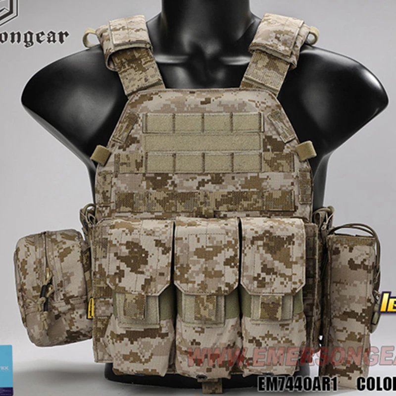 EMERSON GEAR LBT6094A Style Vest with Pouches Airsoft Painball