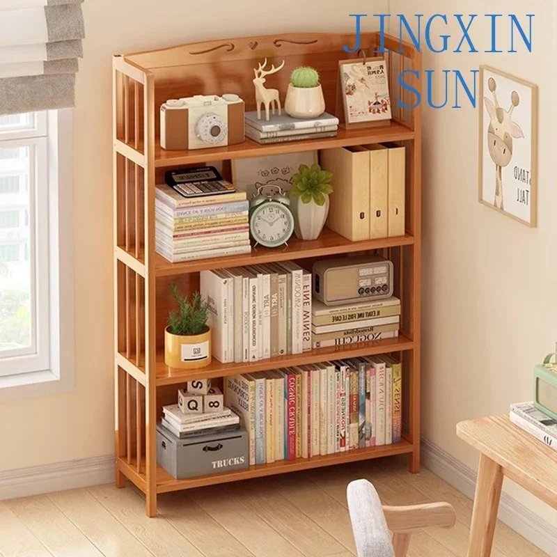 Shelf Bamboo Make Up Bookcase Storage Organizer Perfume Floating Sideboards Shelves Bookends Curved Estanteria Libros Nordic