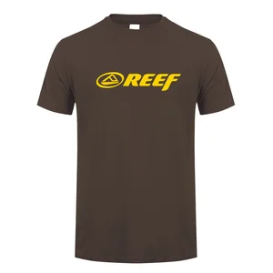 Men's Reef Short Sleeve Cotton T-Shirt, Surf, Surf Tops, Summer Tee, LH-322 12 Main Sales Surf Shirt - №5