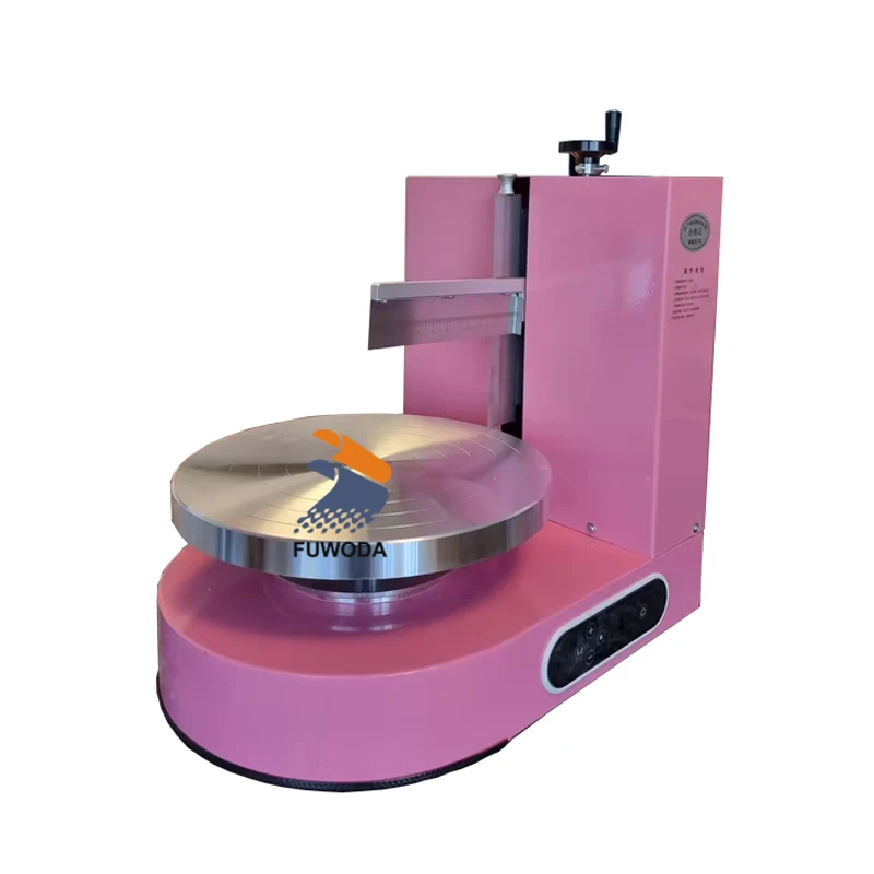 Birthday Cake Cream Smooth Coating Decoration Machine Cake Butter Cream Spreading Machine Cake Bread Cream Jam Spreader