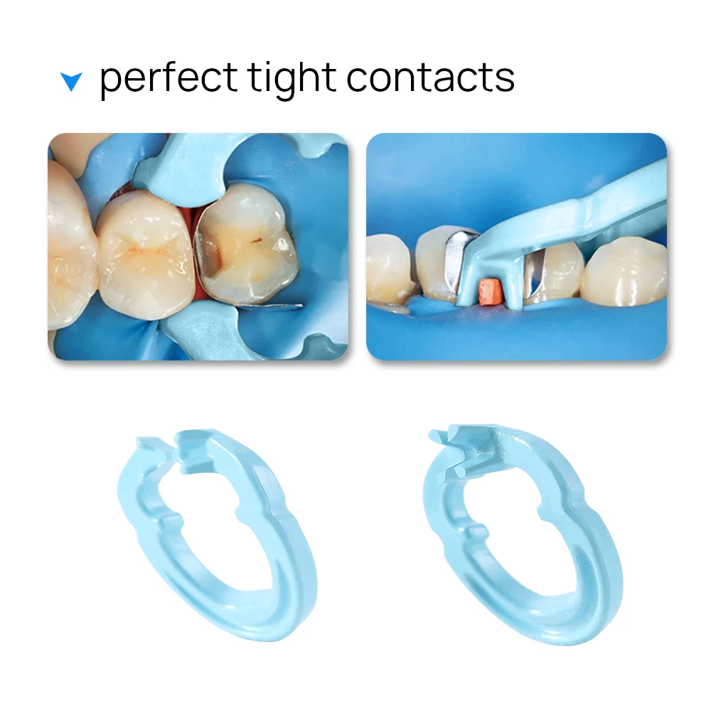Azdent DENTAL Resin Clamp Teeth Treatment Aids Autoclavable 134°C