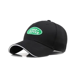 Land Rover Embroidered Car Adjustable Sport Baseball Casual Cap For Land Range Rover Sport Evoque L322 L320 L406 P38 Accessories