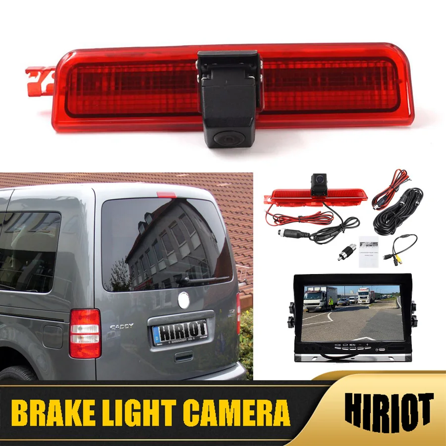 

Rear View BackUp Brake Light Camera for VW caddy 2003 2004-2014 rear view vehicle camera Reverse Parking Camera Water proof