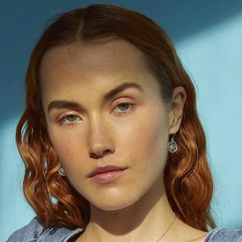 أقراط نسائية عصرية أقراط متدلية شكل دائري رموز ريترو الشمس والقمر الطوطم إسقاط أقراط للنساء مجوهرات