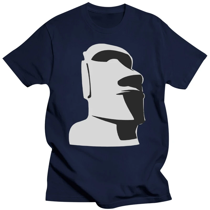 Tiki Moai Easter Island Hawaiian Luau Hans Tgless Tee T-Shirt