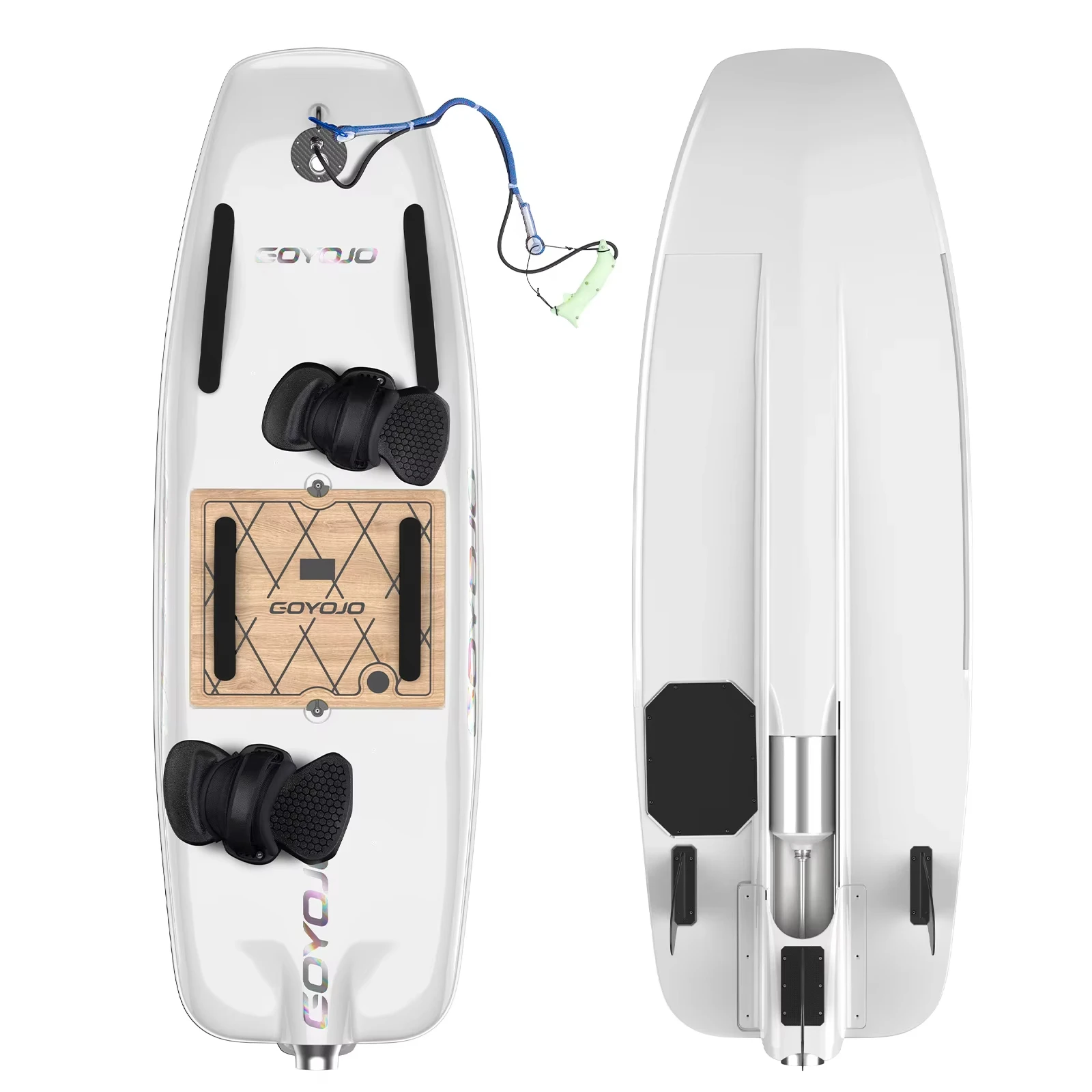 Electric Surfboard Jet Surfboard with 12kw High Speed Surfing Electric Jetboards with 3 Tail, Smart Water Scoote
