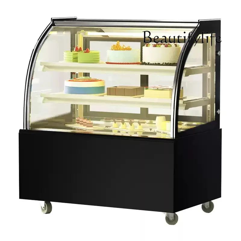 

Cake display cabinet Commercial refrigerated display cabinet Fruit dessert Deli desktop fresh-keeping cabinet