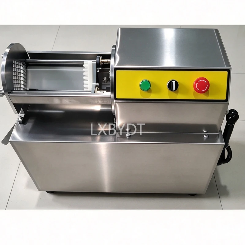 French Fry Cutter Automatic Potato Strip Slicer Stainless Steel Commercial Vegetable Processing Equipment