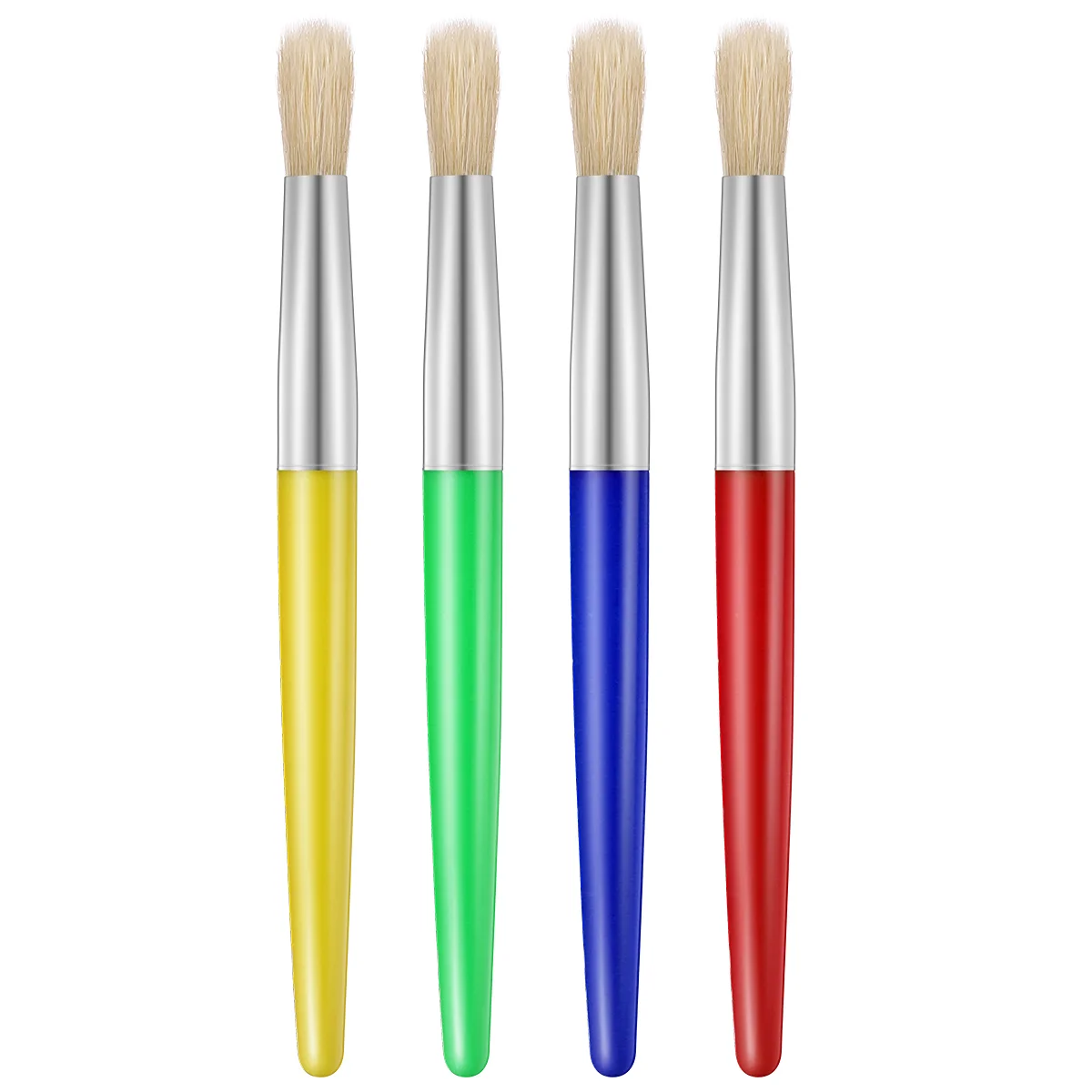 

ULTNICE 4pcs Children's Painting Kids Paint Brush Set Beginners Painting Practice Set children paint