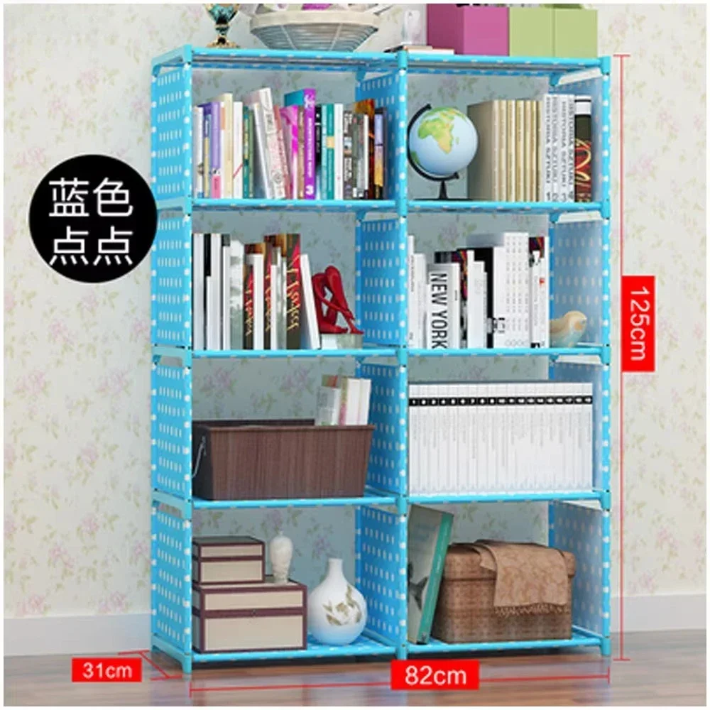 Folding and removable bookcases with ladders - Household adjustable