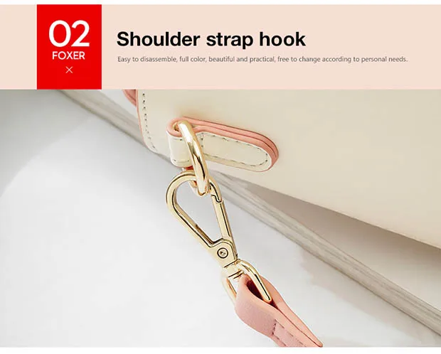 FOXER Split Leather Shoulder Bag Women Top Handle Handbag Female Large Capacity Tote Bag Simple Luxury Crossbody Purse
