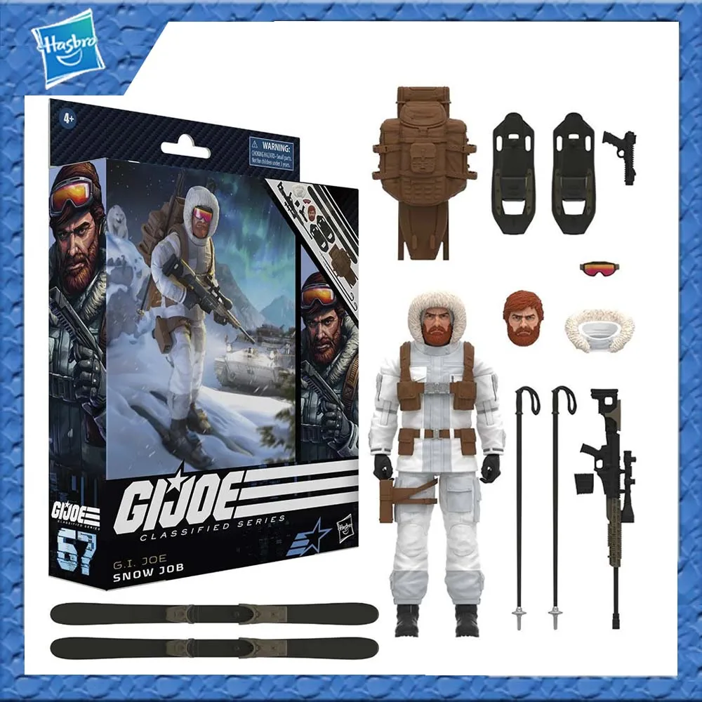 

Оригинальная экшн-фигурка Hasbro G.i.joe из сериала «Снежная работа», Игрушечная модель