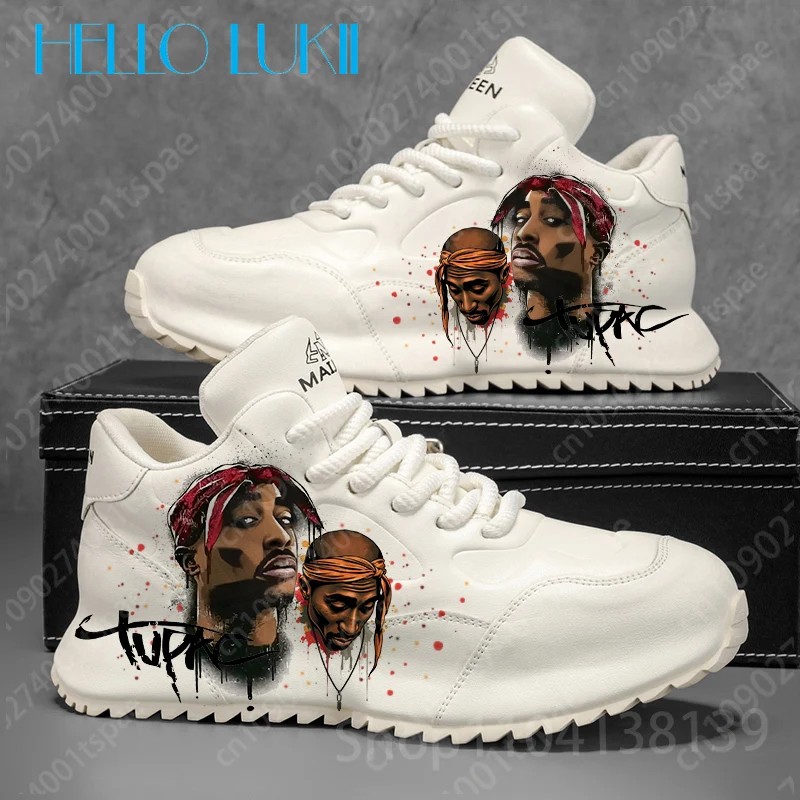 

Tupac 2pac повседневная спортивная обувь для взрослых, мужчин и подростков, Нескользящие крутые модные кроссовки, баскетбольные кроссовки для бега, размер 39-44