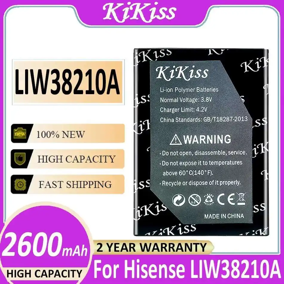 

Premium Replacement For Hisense LIW38210A Mobile Phone Battery 2600mAh