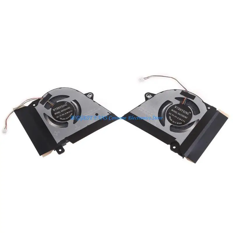 F68B Laptop GPU Radiators DC12V 1A 4 pin 4-wires Cooling Fan Quiet GPU CPU Laptop Coolers Portable USB Powered