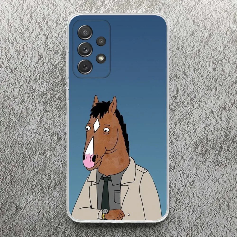 B-Bojack cartoon H-Horseman funny Phone Case For Samsung,Galaxy,S20,S21,S22,S23,Fe,Lite,Plus,Ultra Note Shell