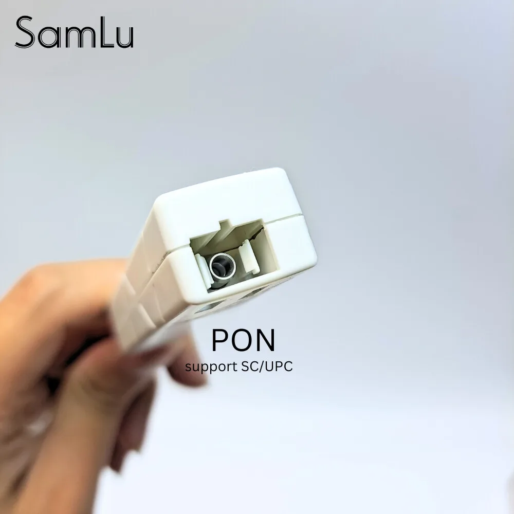 2025 جديد Micro EPON GPON ONU لكاميرات الويب MICRO ONU، أحدث XPON ONU، مع منفذ موصل LAN SC/UPC صغير محمول