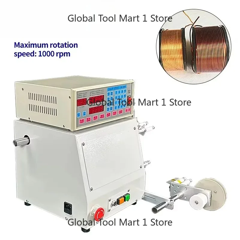 Precision Automatic Winding Machine with Electronic Control Display, Anti-rust Wire Laying Reel, for Speaker Voice Coil