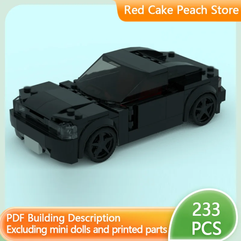 

Модель скоростного гоночного автомобиля MOC, строительные кирпичи UFC-10, роскошный седан, модульная технология, детские праздничные подарки, сборка игрушек, костюм