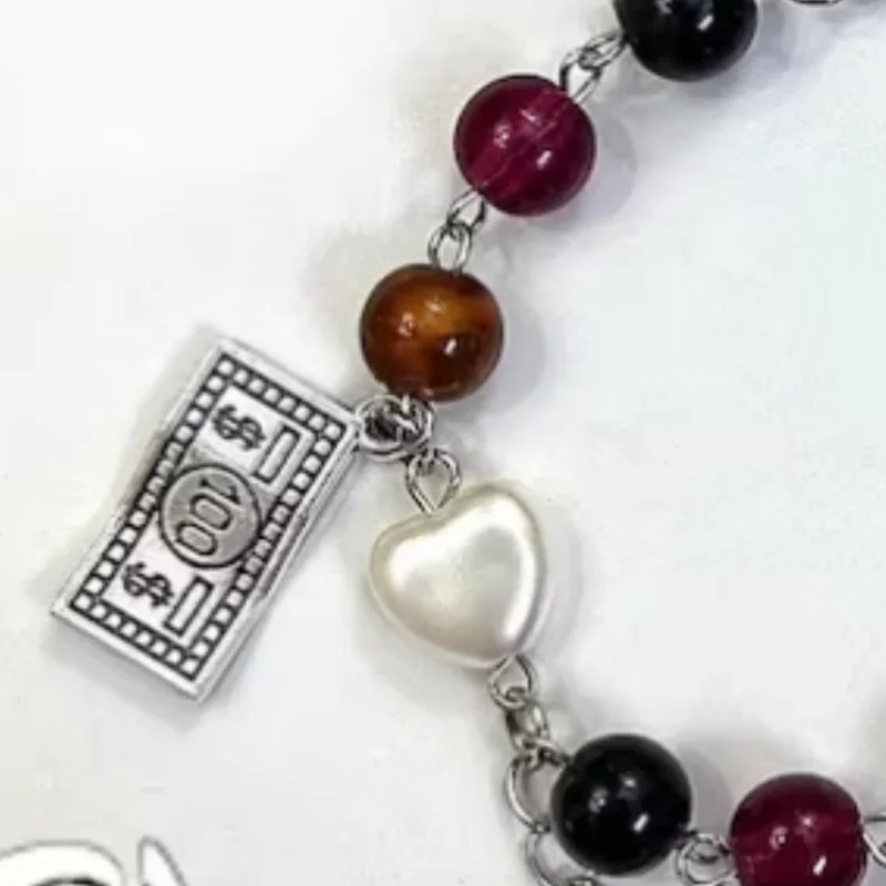 handmade BSD bracelet Edgar Allan Poe Bungou Stray Dogs Inspired Bracelet  and earrings anime Y2k