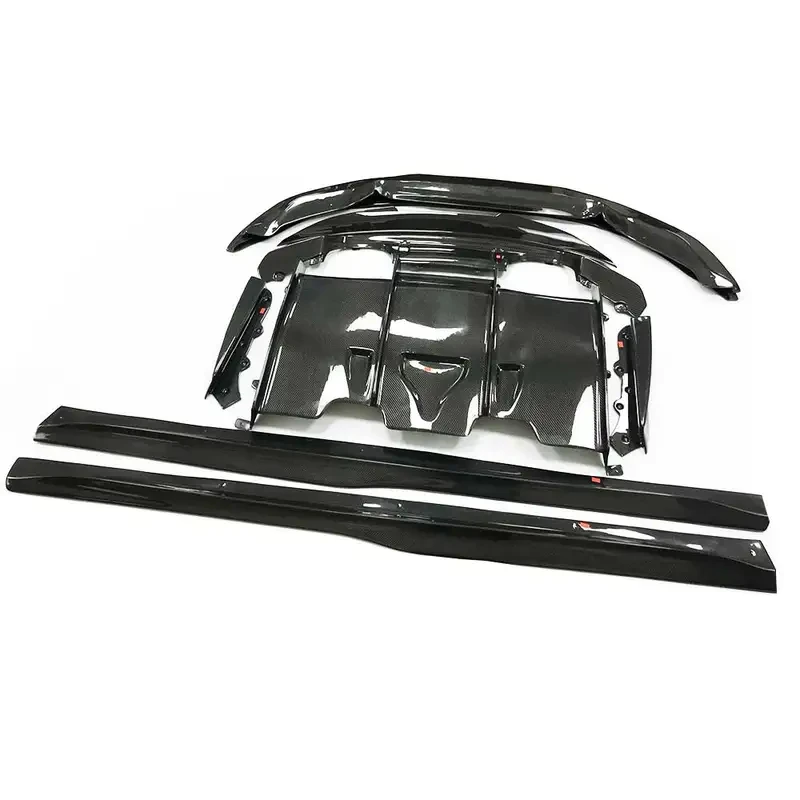

Carbon Fiber Bodykit Front Bumper Chin Lip Rear Diffuser Trunk Spoiler Side Skirt PSM Style M4 F82 M3 F80