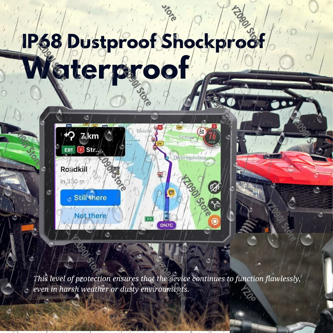 10 Inch 1000nits Rugged Industrial Tablet GNSS GPS Navigation Support CarPlay With RS232