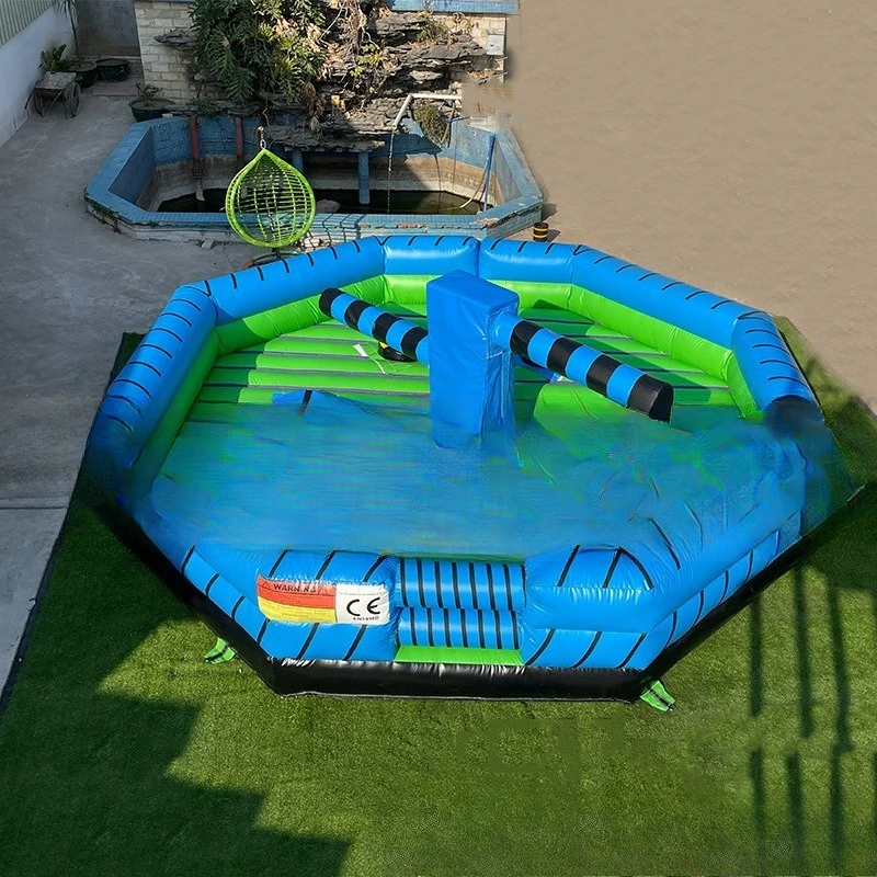 Fun turntable Internet celebrity entertainment Trampoline Park Inflatable spinning machine games, spinning trampoline