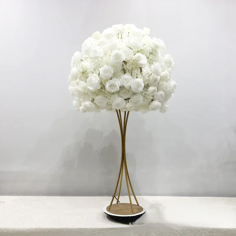 Artificial Plants Bouquet Supplies Silk Rose Peony Home Decor Centerpieces for Wedding Table Decoration