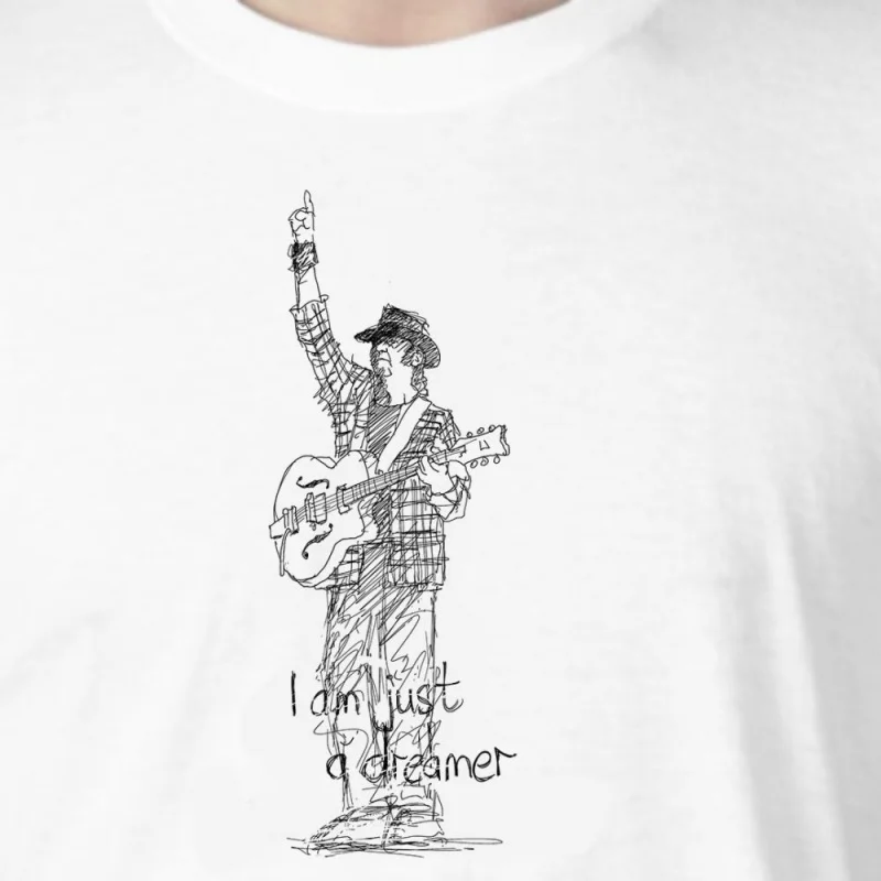 

Neil Young Blues／Country Rock The SingersNeil Young_00000650- hand-drawn pattern T-shirts for both men and women in summer 2025