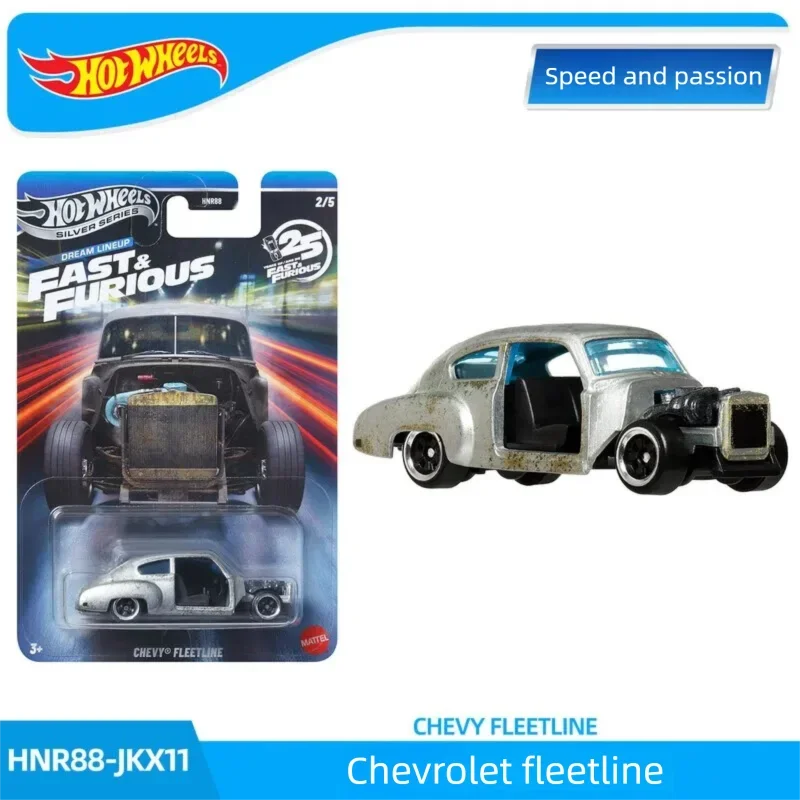 Hot Wheels HNR88-N Fast&Furious Series,Subaru Chevy Fleetline Mustang Camaro Nissan Maxima,1:64 Diecast Collection Gift for kid
